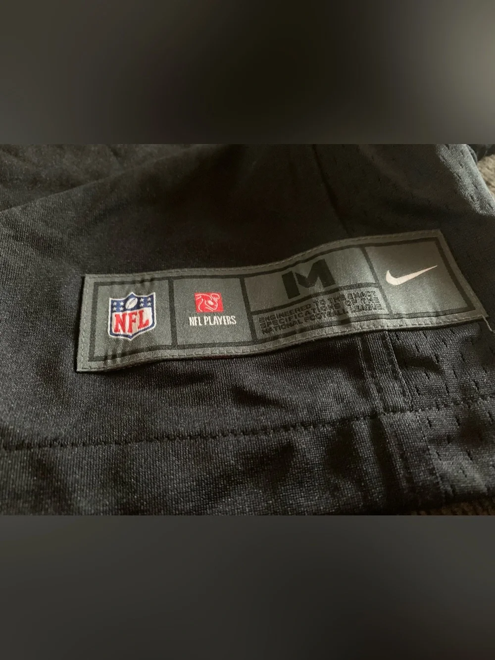 black Nike NFL On Field Pittsburgh Steelers Blank Jersey